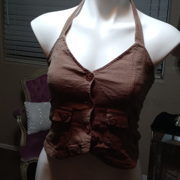 Brown vest M - Picture 4 of 5